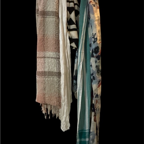 Multicolor Scarf Collection 5pc - Picture 2 of 12